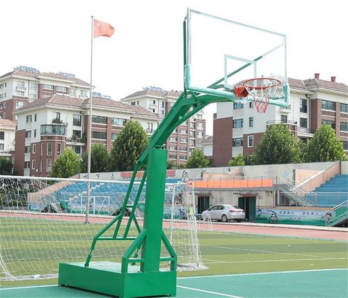 河北达创体育器材有限公司 产品供应 石家庄凹箱式篮球架,移动式篮球